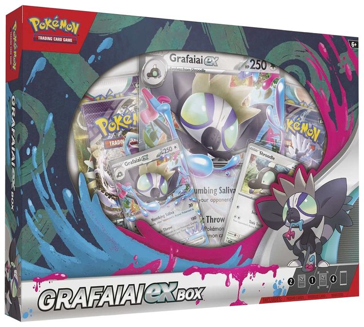 Pokemon Grafaiai ex Box