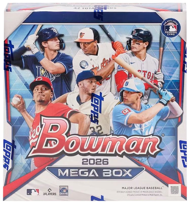 2026 Bowman Chrome Baseball Mega Box