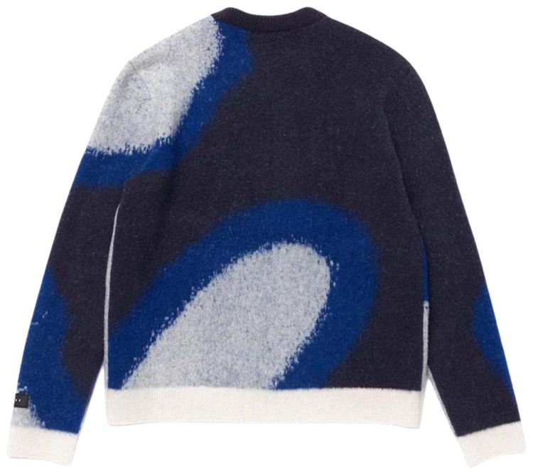 Iise Textures Knit Sweater Indigo