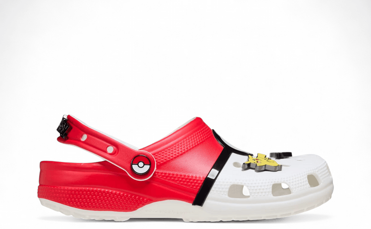 PokeMons x Crocs Classic Clog Poke Ball