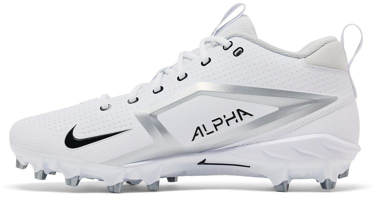 Nike Alpha Menace 4 Varsity White Metallic Silver