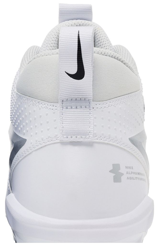 Nike Alpha Menace 4 Varsity White Metallic Silver
