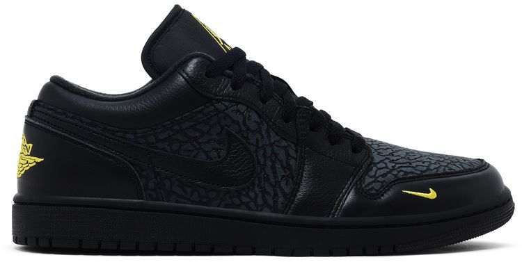 Air Jordan 1 Low SE Black Anthracite Tour Yellow