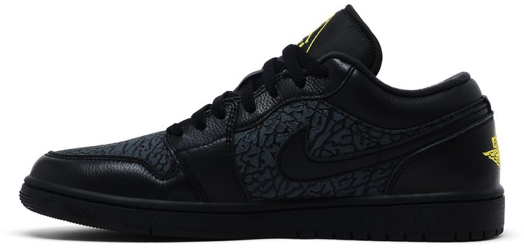 Air Jordan 1 Low SE Black Anthracite Tour Yellow