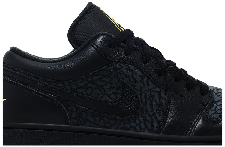 Air Jordan 1 Low SE Black Anthracite Tour Yellow