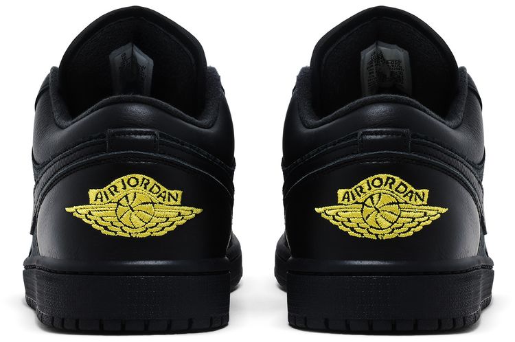 Air Jordan 1 Low SE Black Anthracite Tour Yellow
