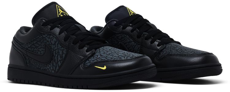 Air Jordan 1 Low SE Black Anthracite Tour Yellow