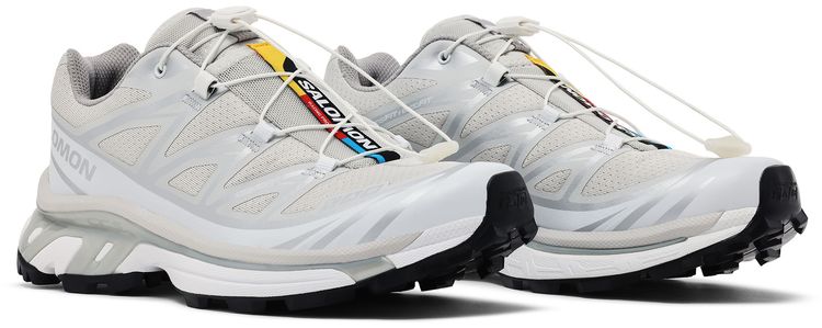 Salomon XT 6  Lunar Rock Silver White