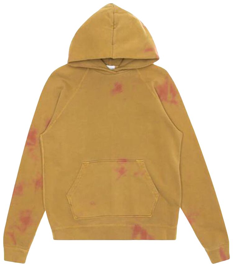John Elliott Double Dye Raglan Hoodie Marigold Pink
