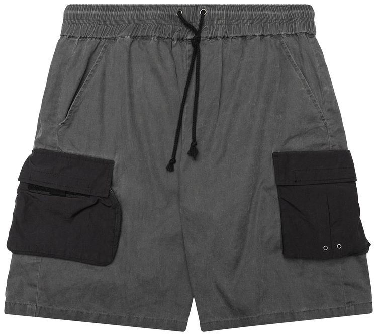John Elliott Miramar Tactical Cargo Shorts Black