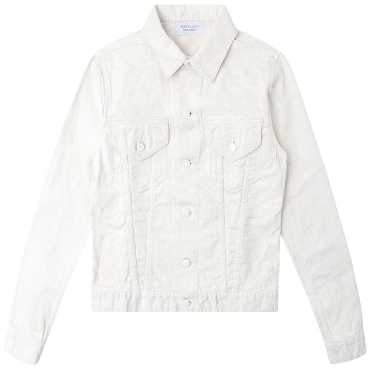 John Elliott Painted Thumper Jacket Type III Ivory