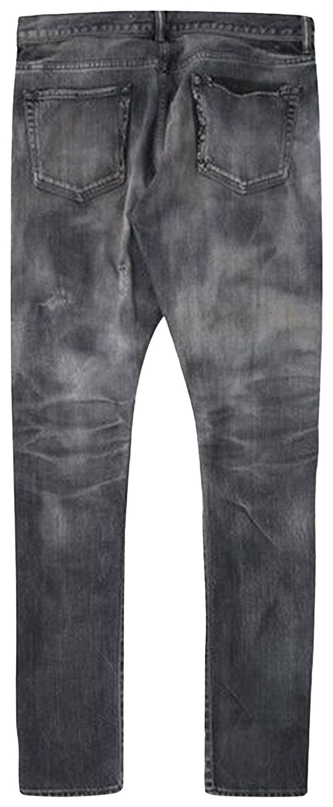 John Elliott The Cast 2 Denim Jet Black Zig Zag