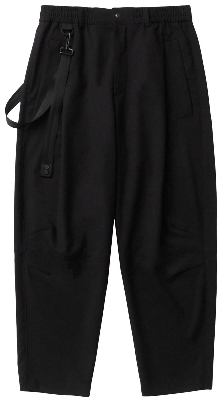 Iise Cropped Pants Black