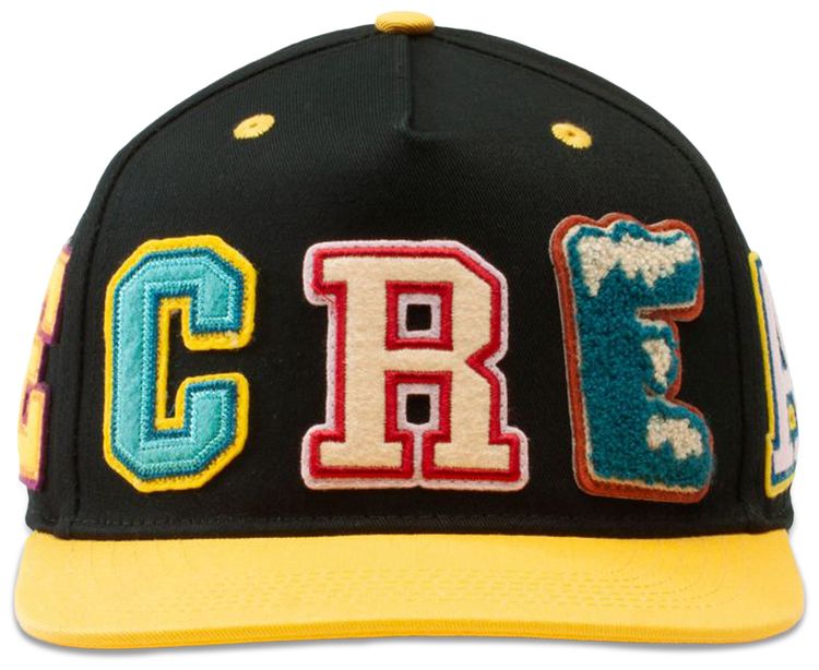 Icecream All The Way Snapback Hat Black