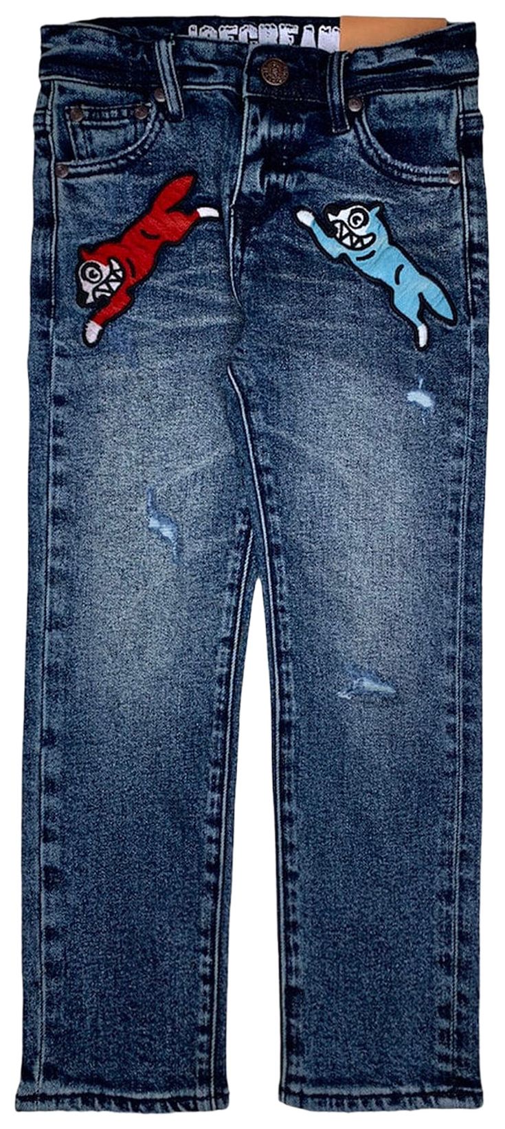 Icecream Kids Scoops Jean Light Blue Denim