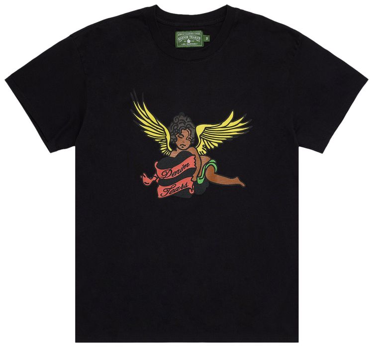 Denim Tears Cherub Tee Black