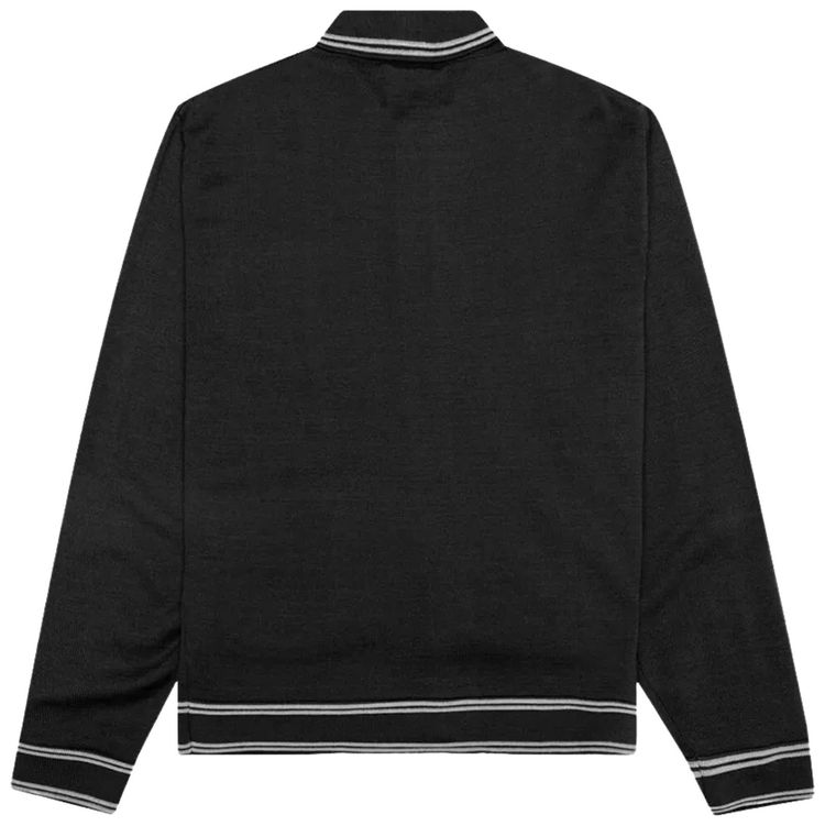 Awake NY Button Up Cardigan Black