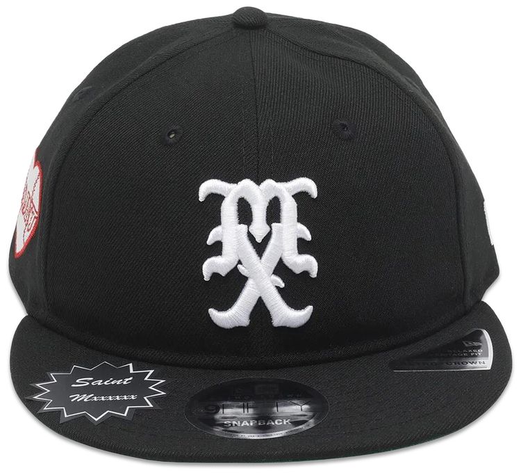 Saint Michael x New Era Celebrity Cap Black