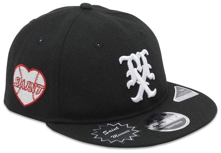 Saint Michael x New Era Celebrity Cap Black