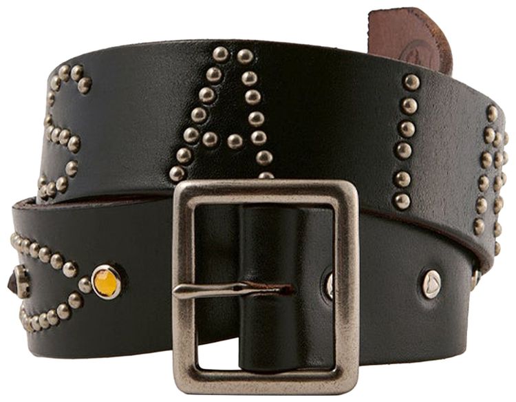 Saint Michael x HTC Rainbow Stone Belt Black