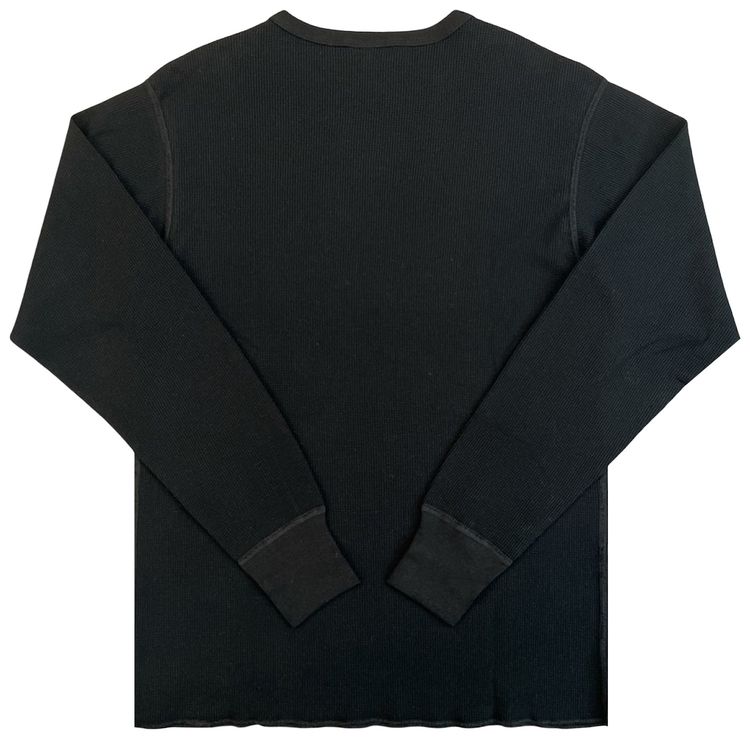 Saint Michael Thermal Shirt Black