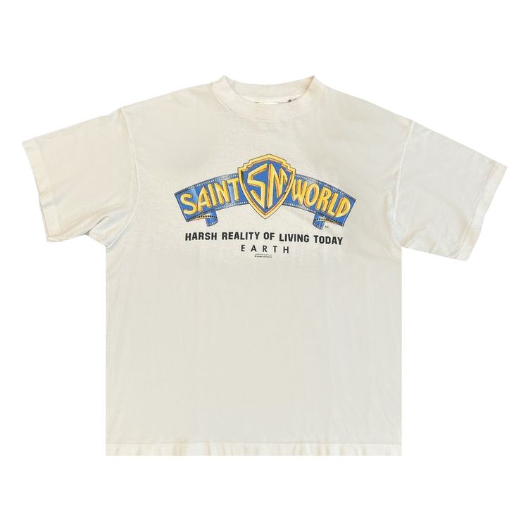 Saint Michael World T Shirt White