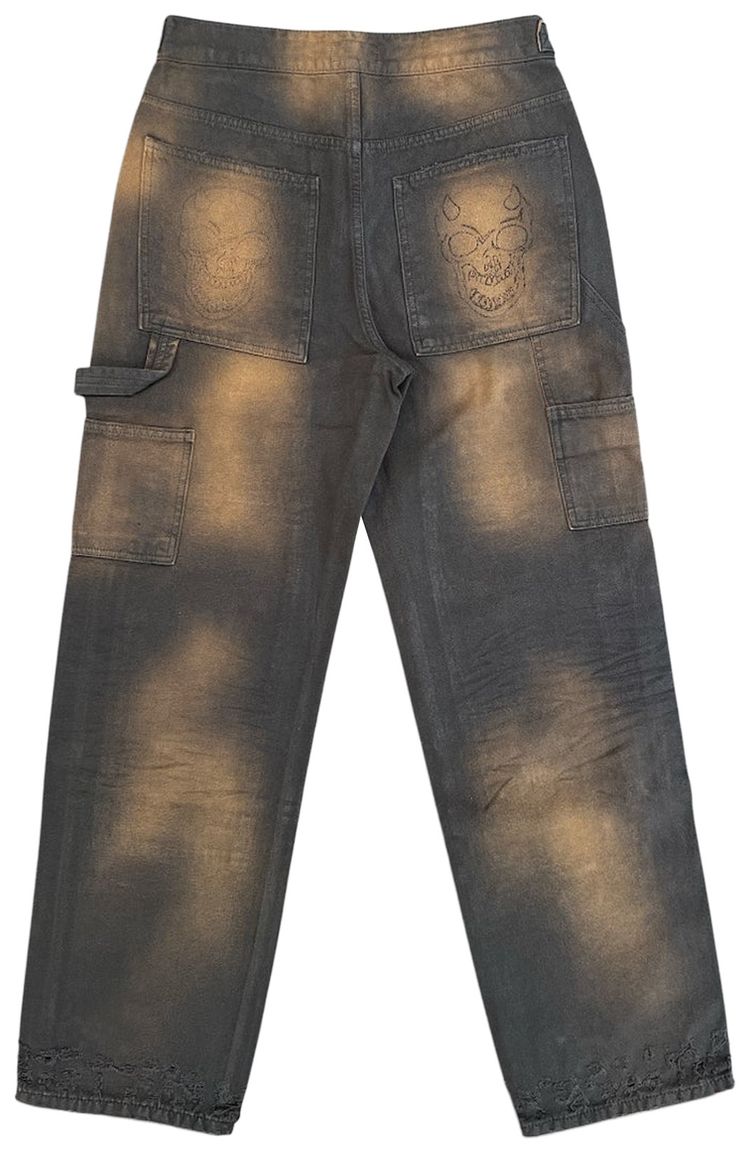 Thug Club Two Tone Washed Pants RustBlack