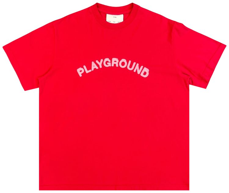 Song for the Mute Playground Standard Tee Overdye Red