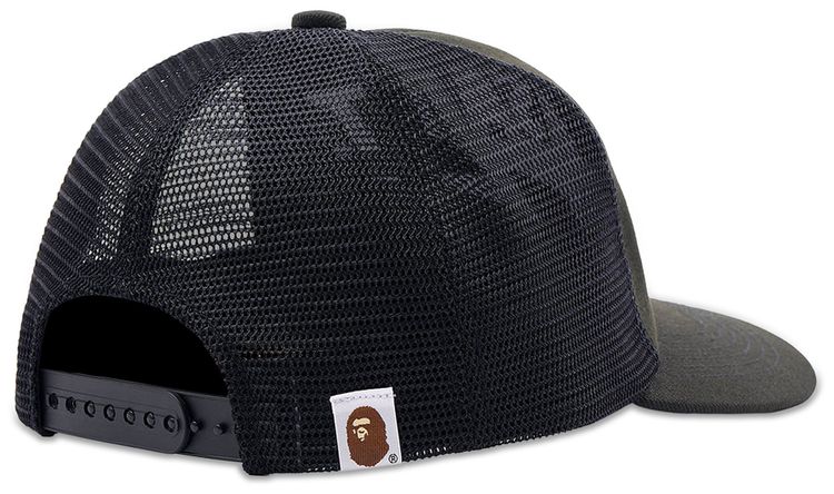 Saint Michael x BAPE Mesh Cap Black