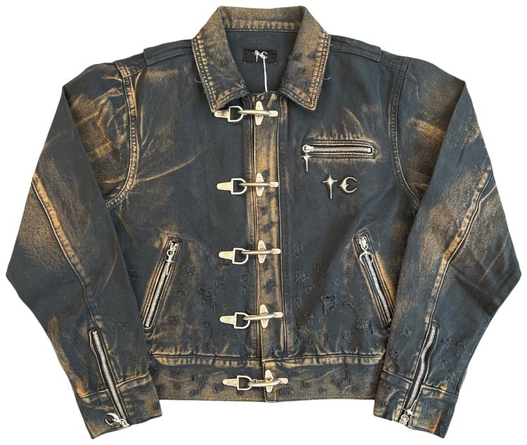 Thug Club Two Tone Washed Jacket RustBlack