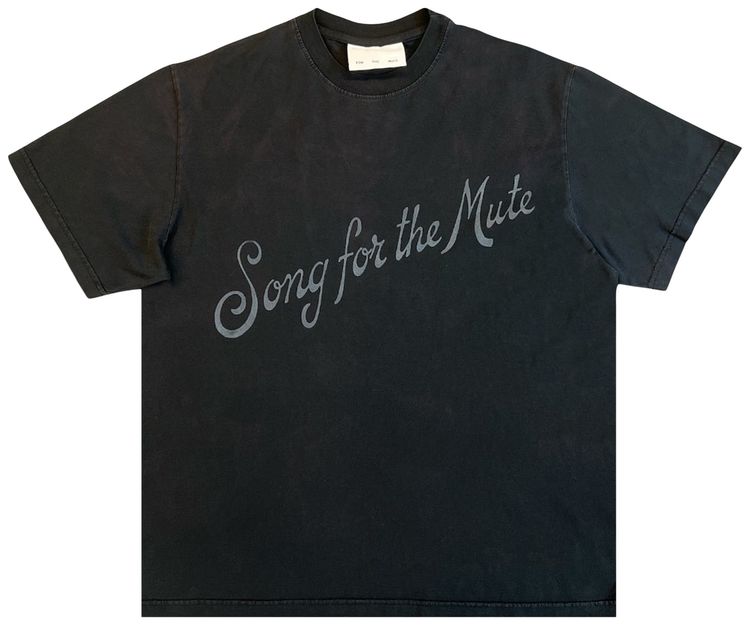 Song for the Mute Standard Tee Overdye Smoke