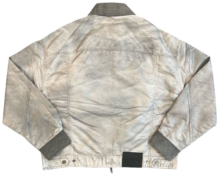 Feng Chen Wang Sandwashed Nylon Jacket Grey