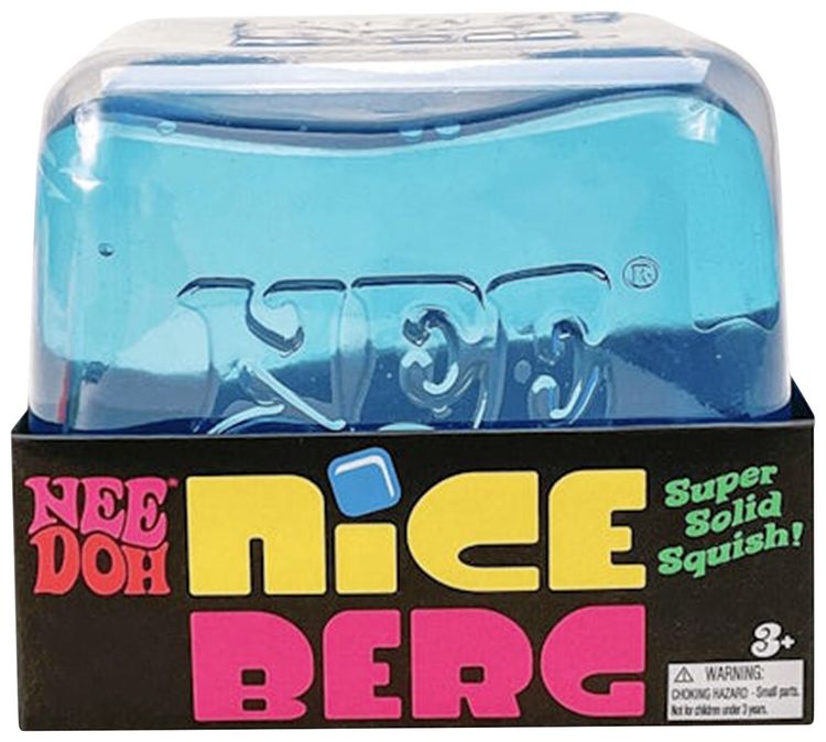NeeDoh Nice Berg Squishy Fidget Toy Blue