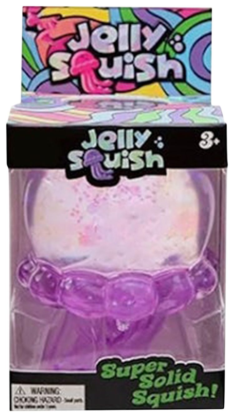 NeeDoh Jellysquish Squishy Fidget Toy Purple