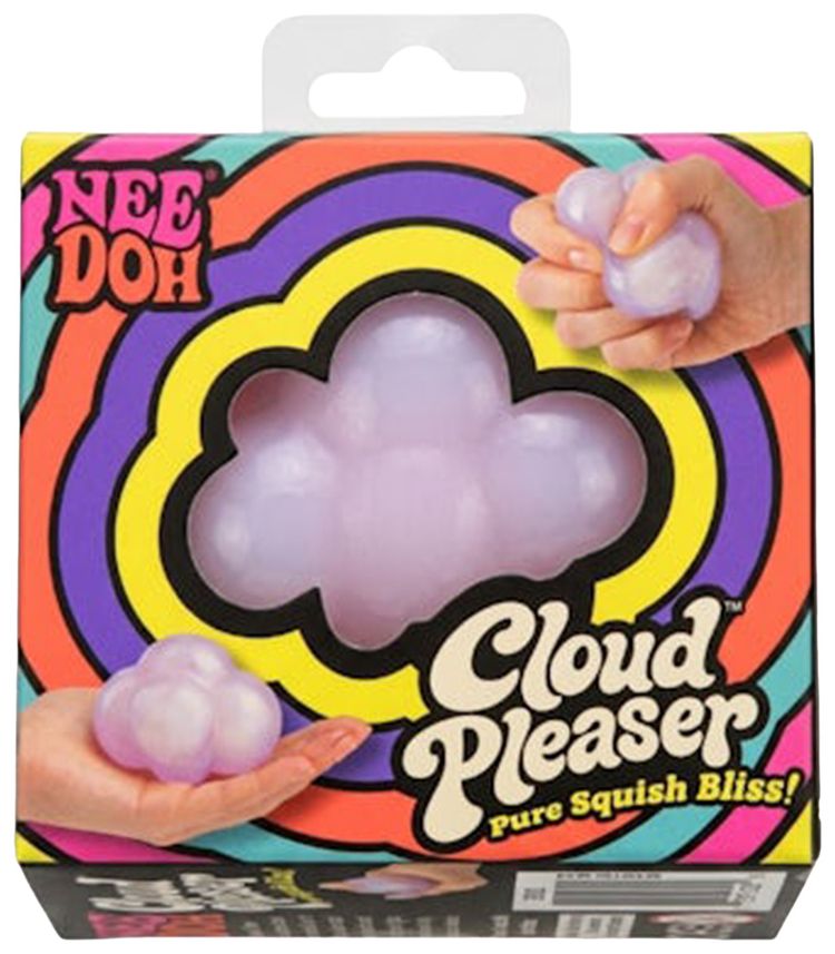NeeDoh Cloud Pleaser Squishy Fidget Toy Purple