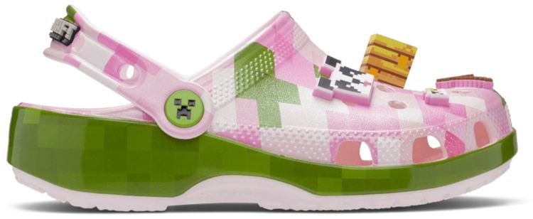 Minecraft x Crocs Classic Clog Big Kid Cherry Blossom