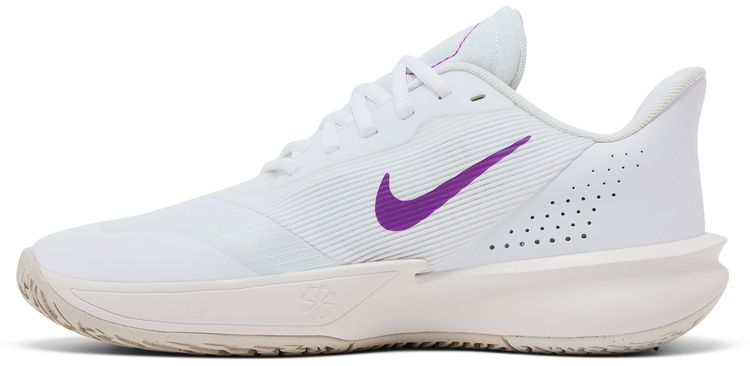 Nike Precision 7 White Vivid Purple