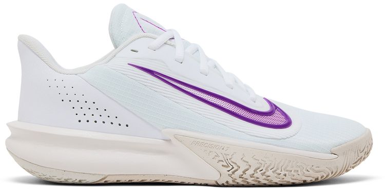 Nike Precision 7 White Vivid Purple