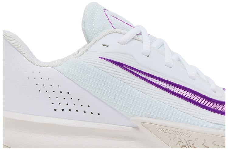 Nike Precision 7 White Vivid Purple