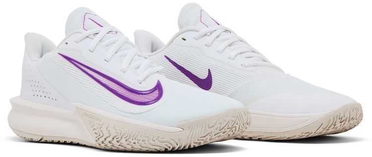 Nike Precision 7 White Vivid Purple