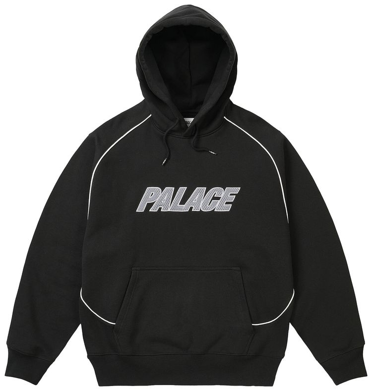 Palace Line It Up Hood Black