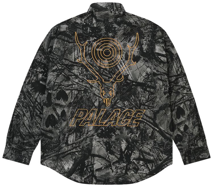 Palace x South2 West8 Shirt Black Camo