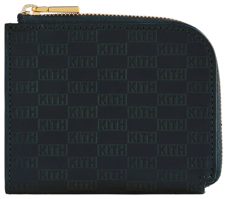 Kith Monogram Vachetta Zip Wallet Equestrian