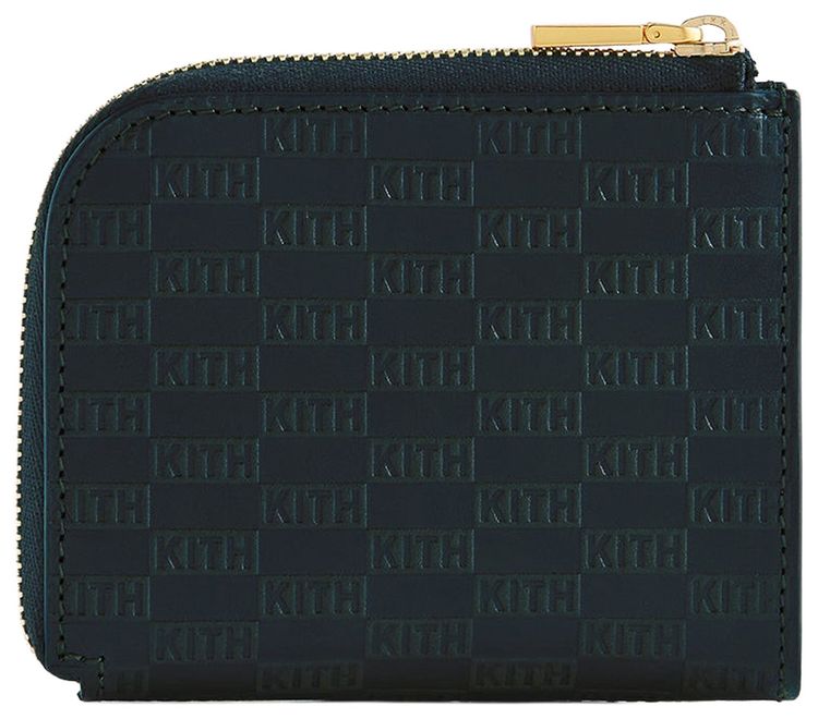 Kith Monogram Vachetta Zip Wallet Equestrian