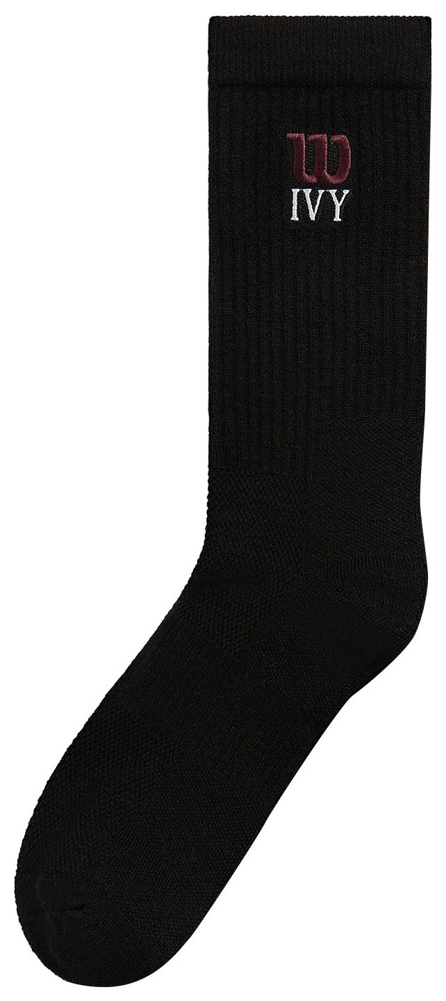 Kith Ivy For Wilson Performance Crew Socks Black