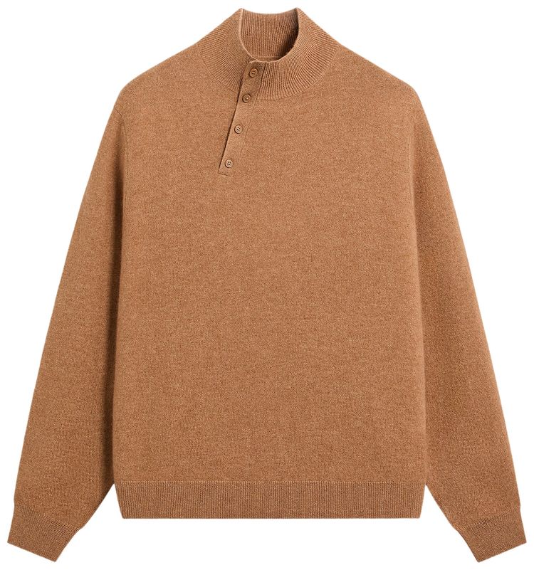 Kith Kin Cashmere Cyrus Turtleneck Sand Dune