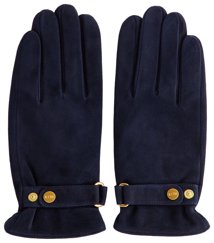 Kith Manhattan Suede Gloves Ink