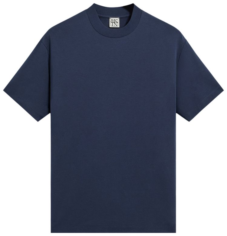 Kith Kin Mock Neck Albie Tee Nocturnal