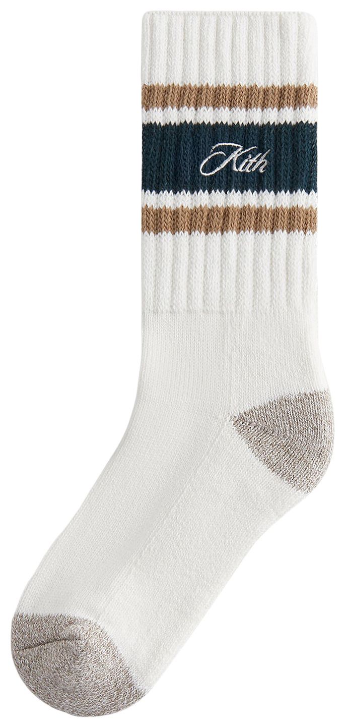 Kith Striped Chunky Crew Socks Stadium