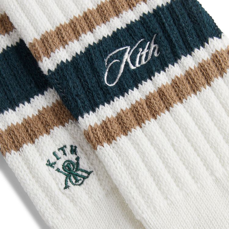 Kith Striped Chunky Crew Socks Stadium